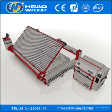 380Mpa máquina de corte de material de vidro de água com sistema de carregamento